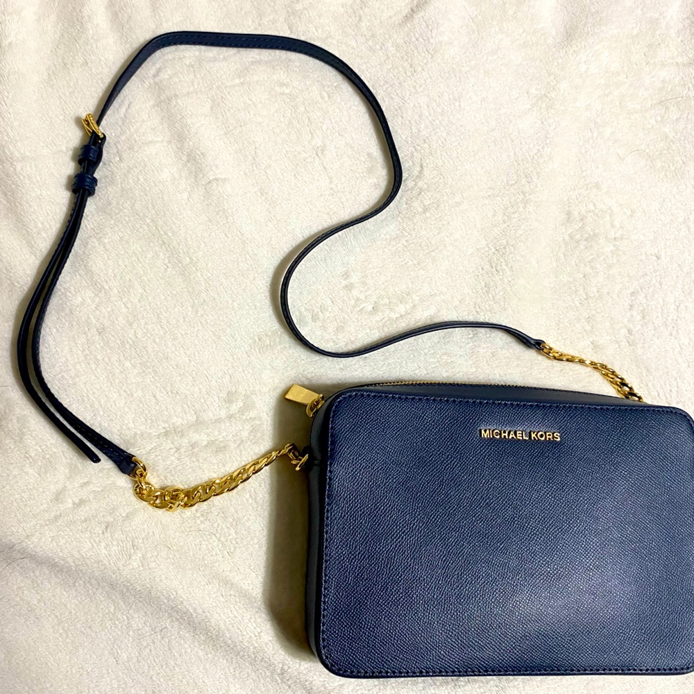 Micheal Kors Jet Set Crossbody bag Navy